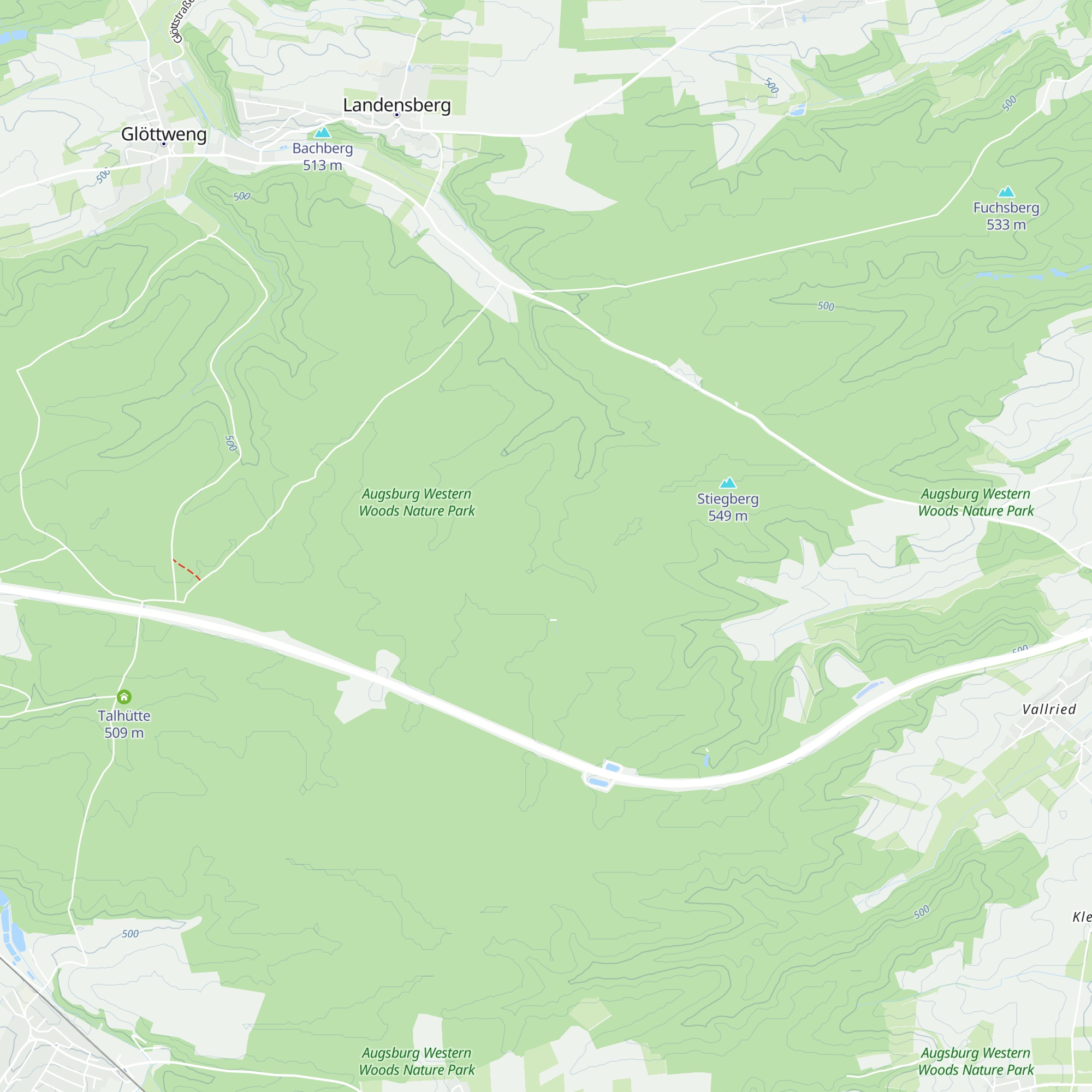 Hubertushütte map