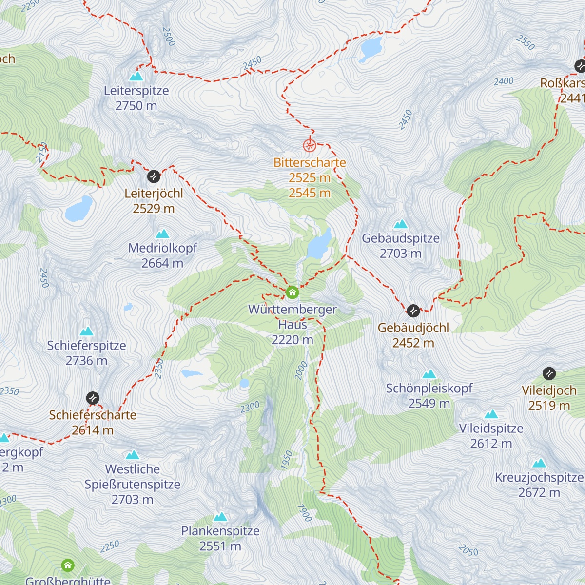 Württemberger Haus map