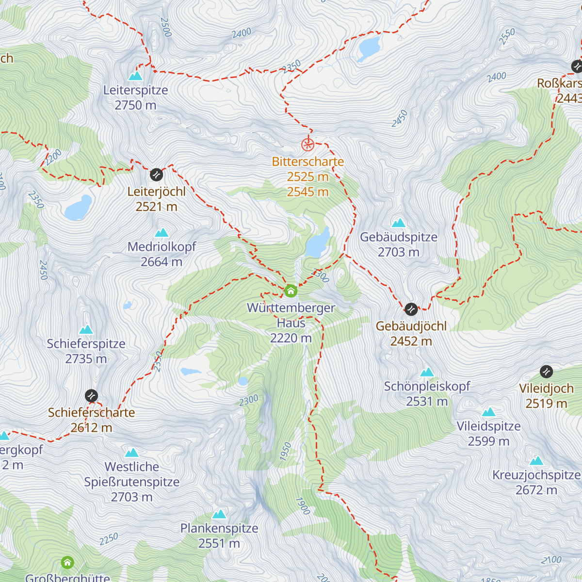 Württemberger Haus map