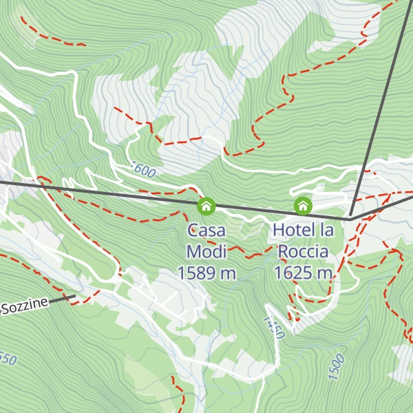Map of Casa Modi