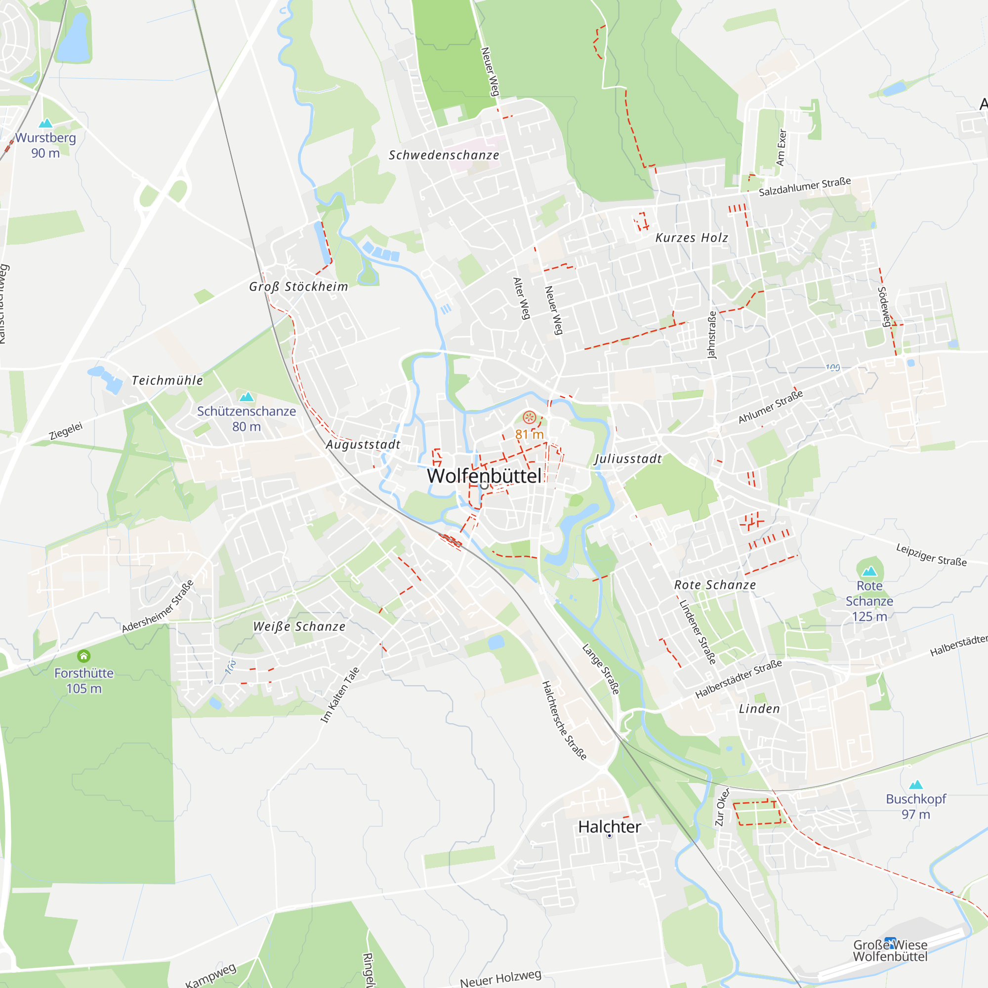 Mobilitätszentrale map