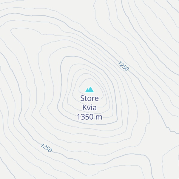 Map of Store Kvia