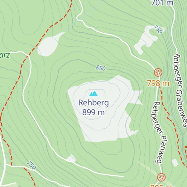 Map of Rehberg