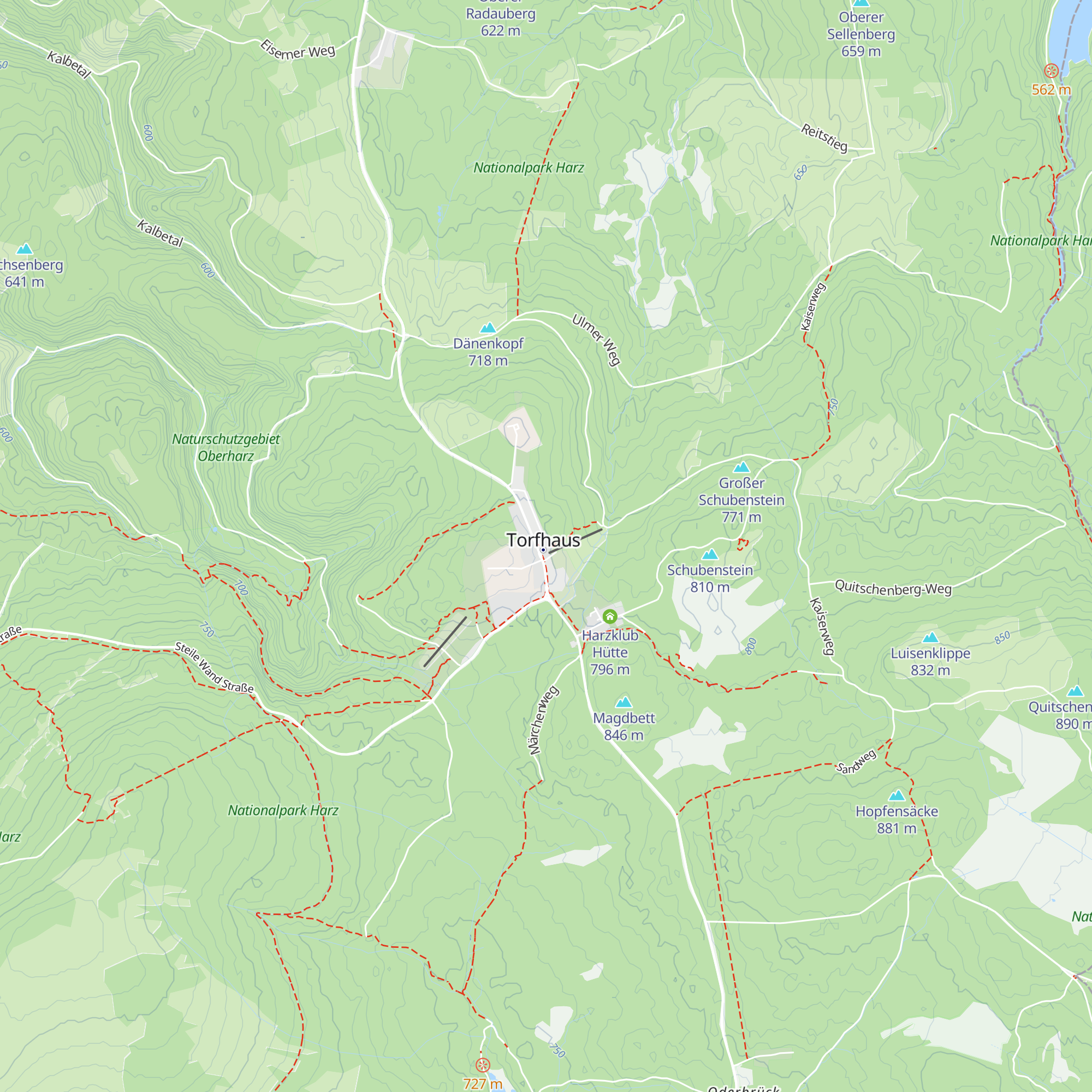 Nationalpark-Besucherzentrum "TorfHaus" map