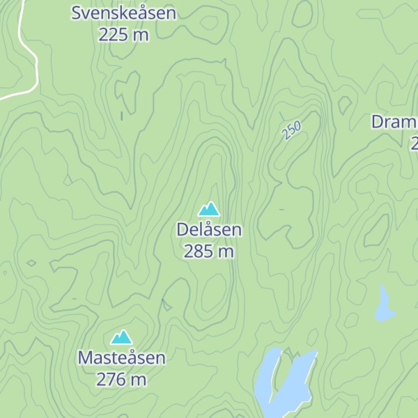 Map of Delåsen