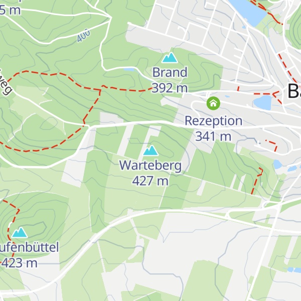 Map of Warteberg