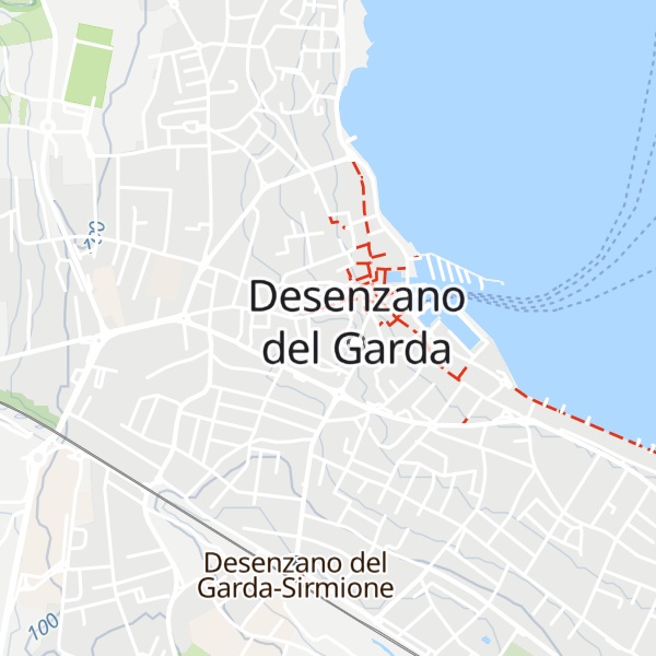 Map of Castello di Desenzano del Garda