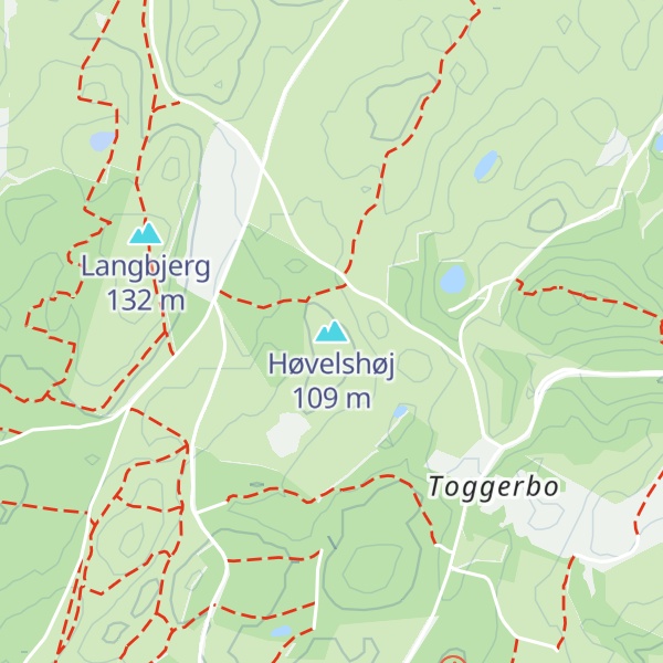 Map of Høvelshøj