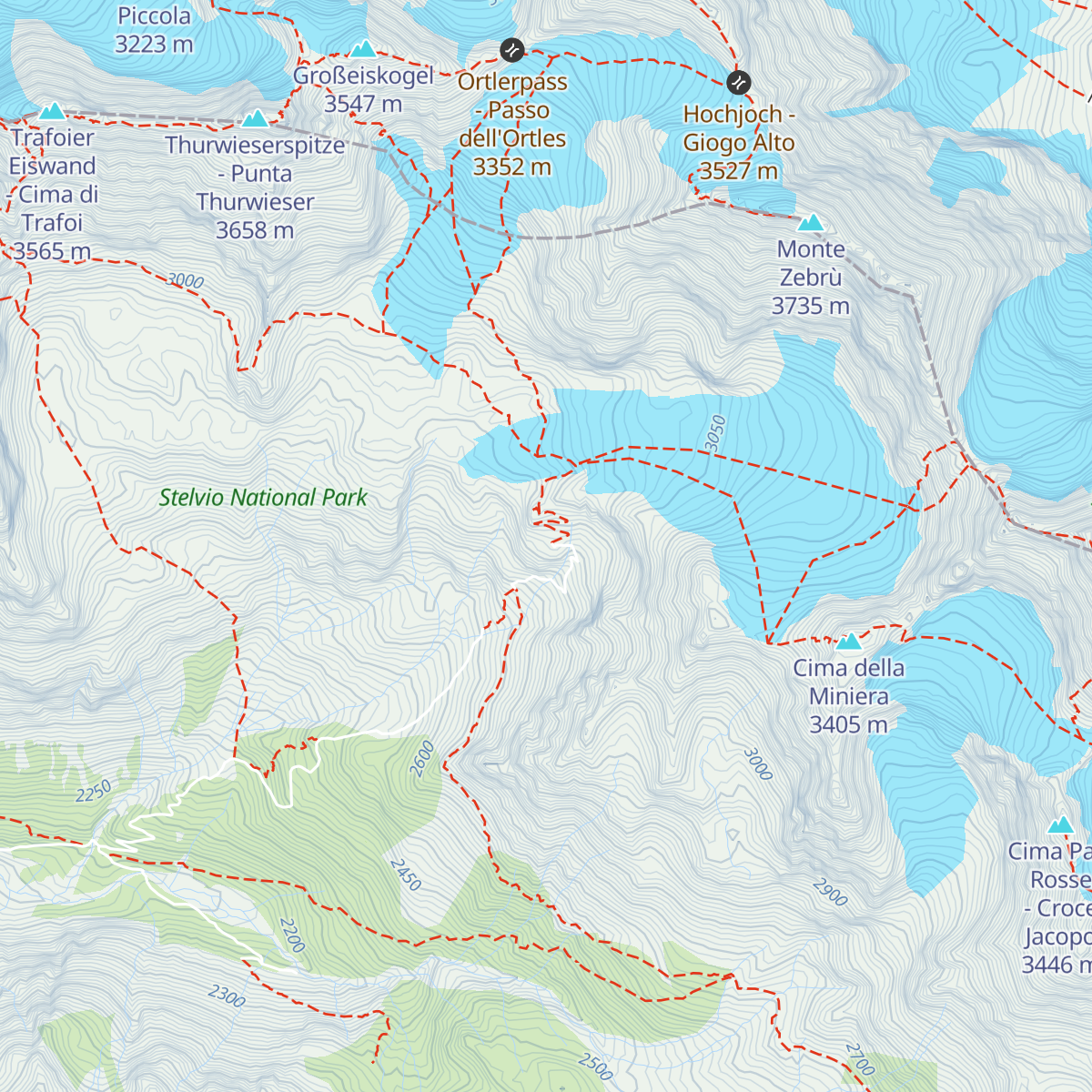 Rifugio Quinto Alpini map