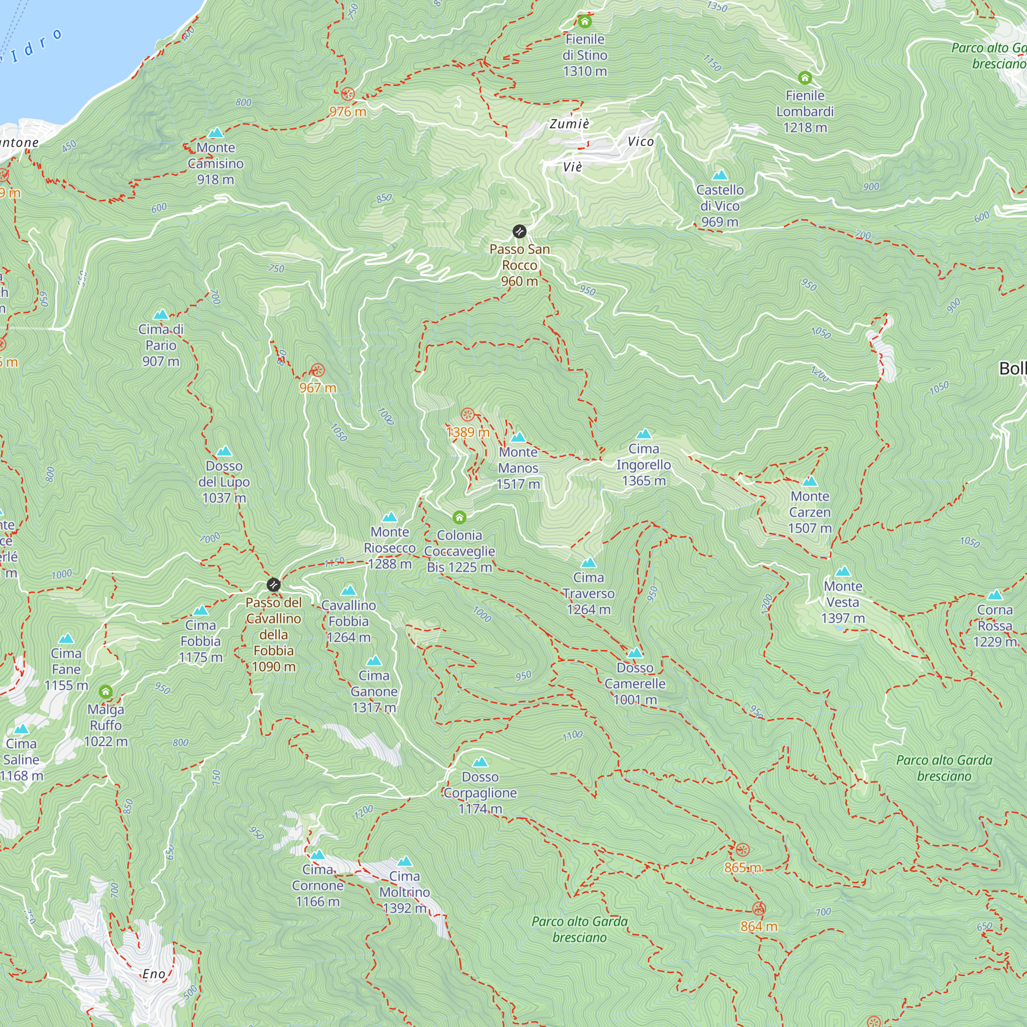 Fienile Valcamera map
