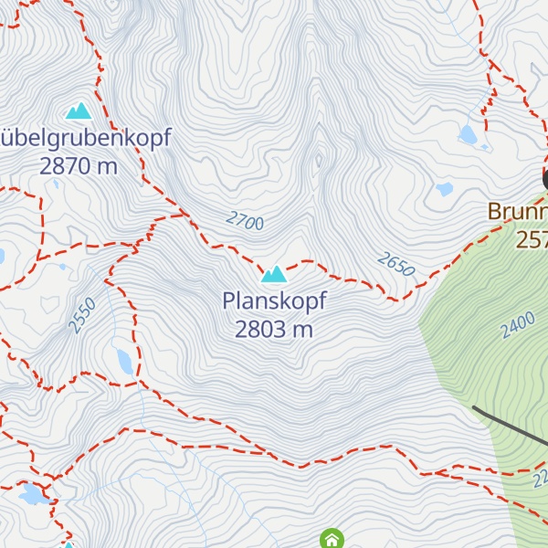 Map of Planskopf
