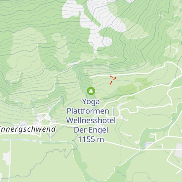 Map of Yoga Plattformen | Wellnesshotel Der Engel