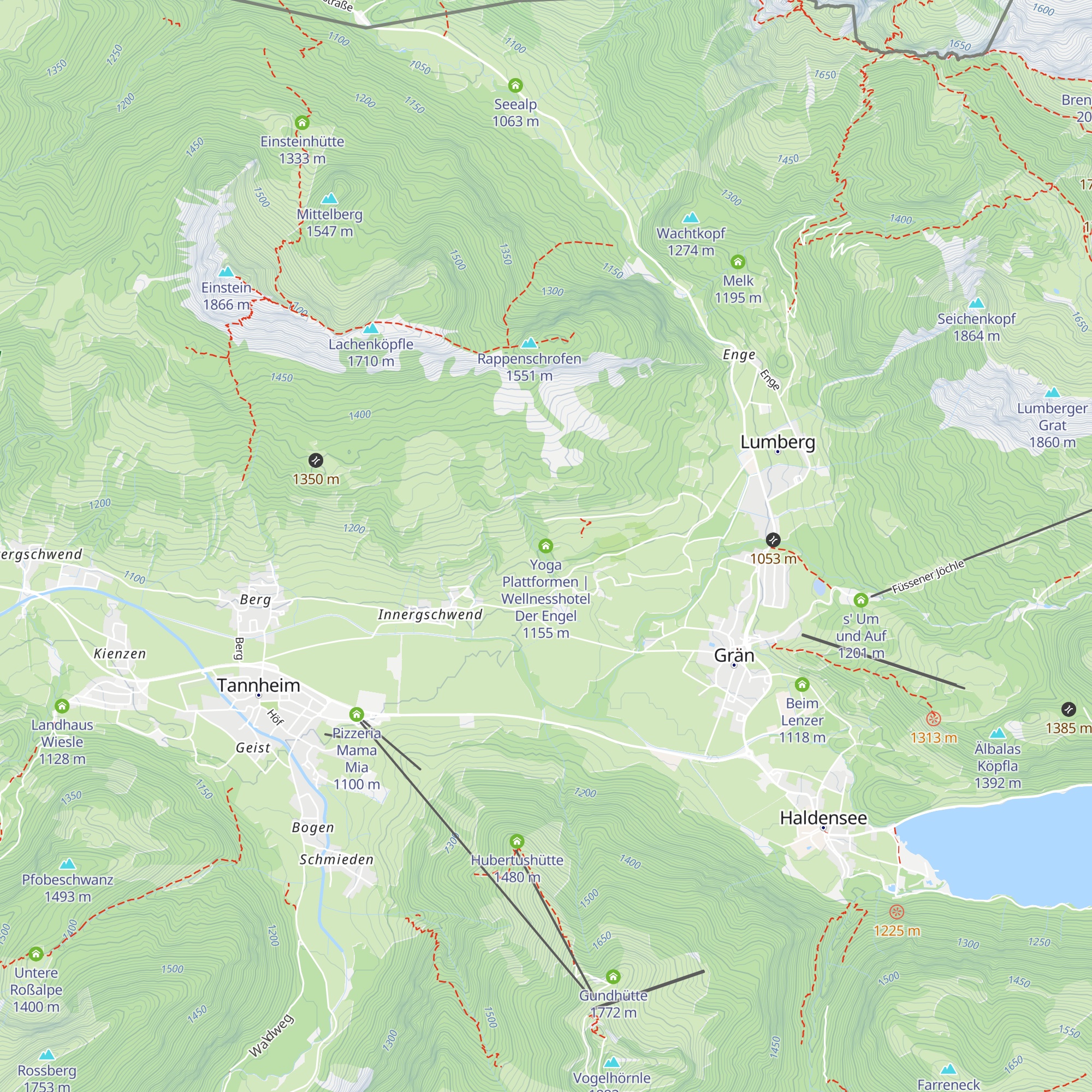 Yoga Plattformen | Wellnesshotel Der Engel map