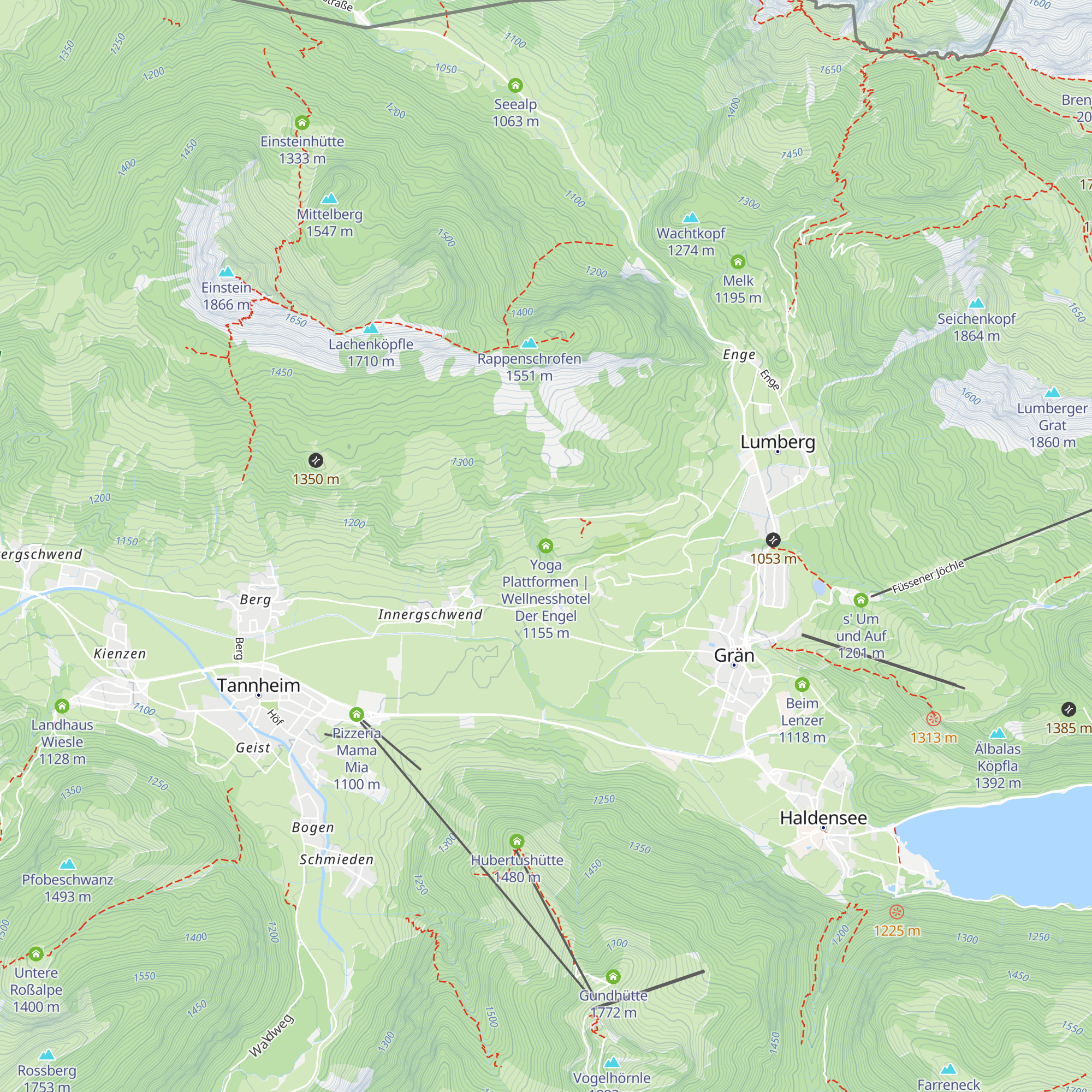 Yoga Plattformen | Wellnesshotel Der Engel map