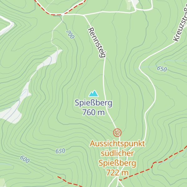 Map of Spießberg