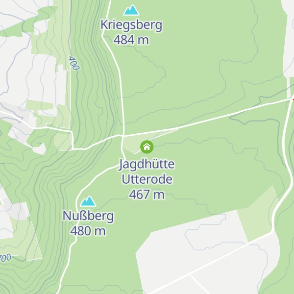 Map of Jagdhütte Utterode