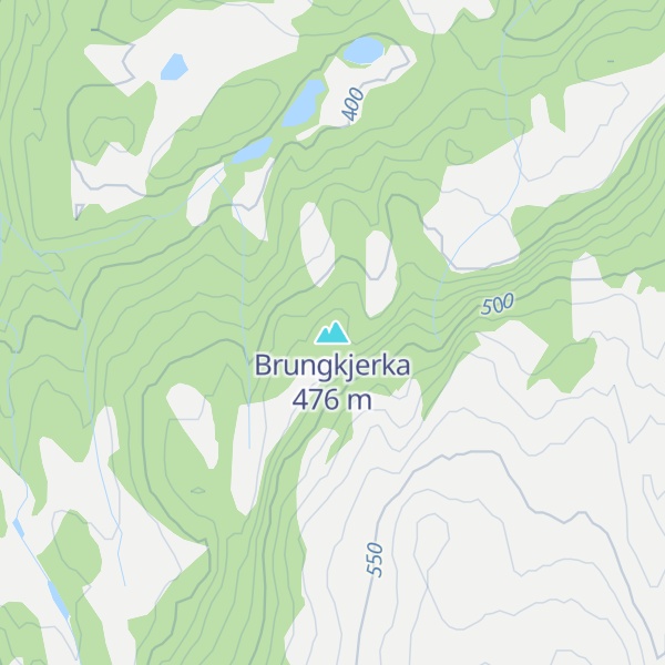Map of Brungkjerka