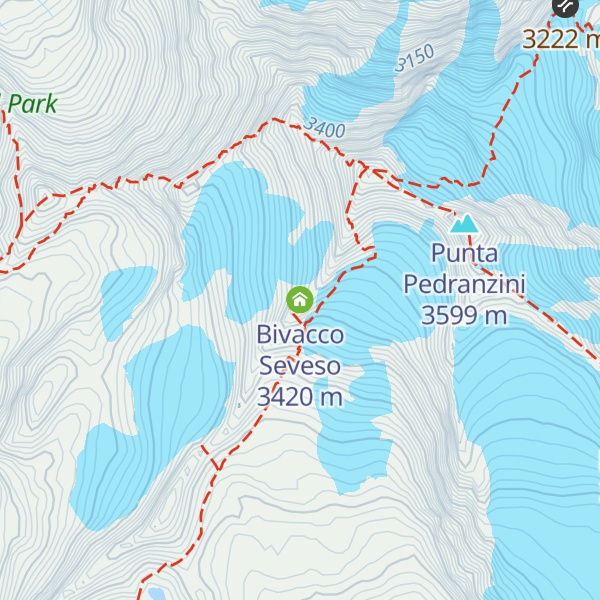 Map of Bivacco Seveso