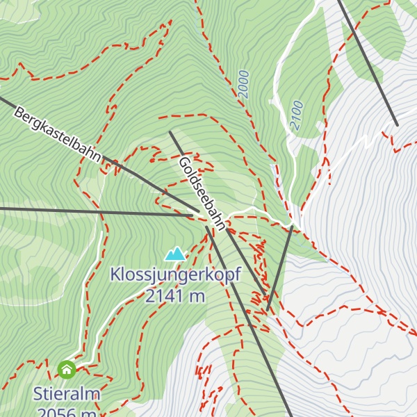 Map of Bergkastel