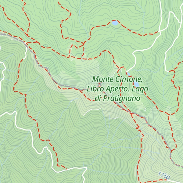 Map of Cime di Romecchio