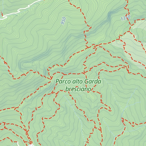 Map of Vie di roccia delle placche delle Marmere