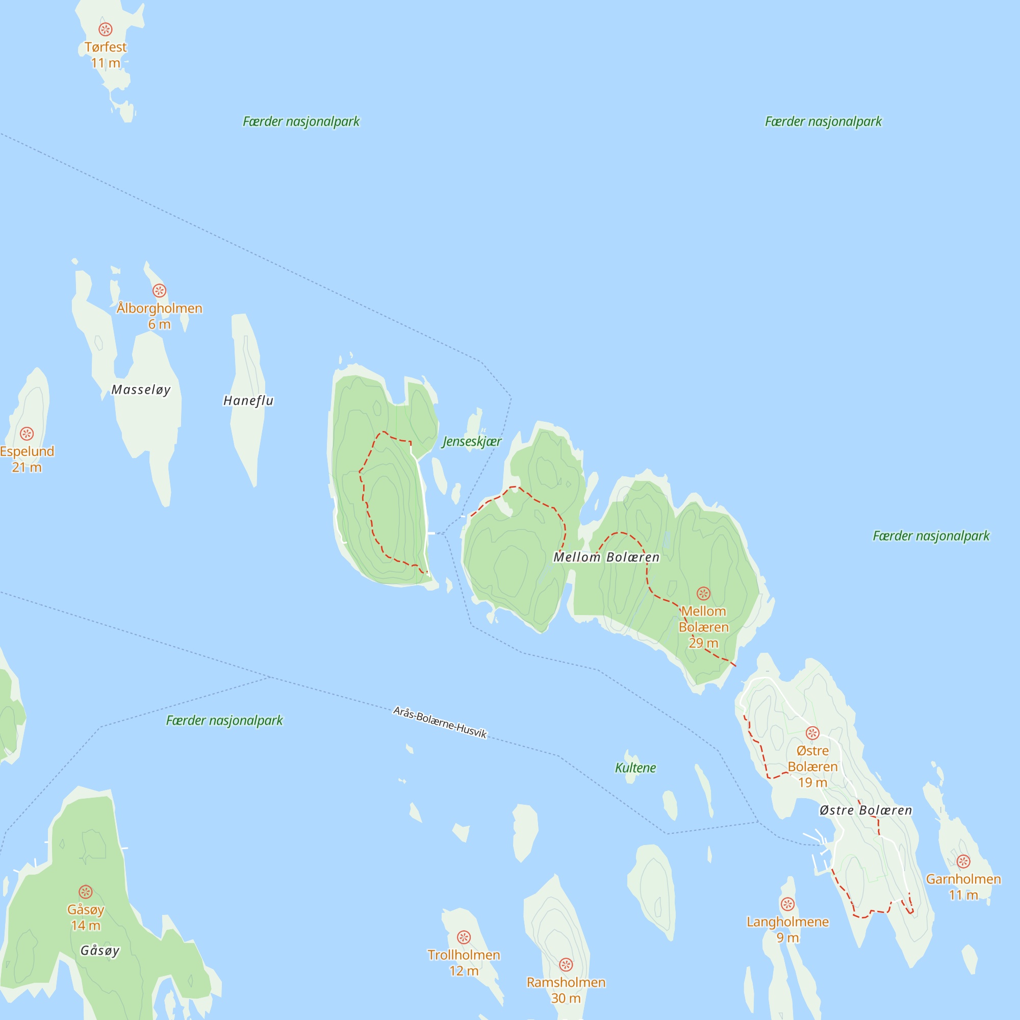 Rønningen map