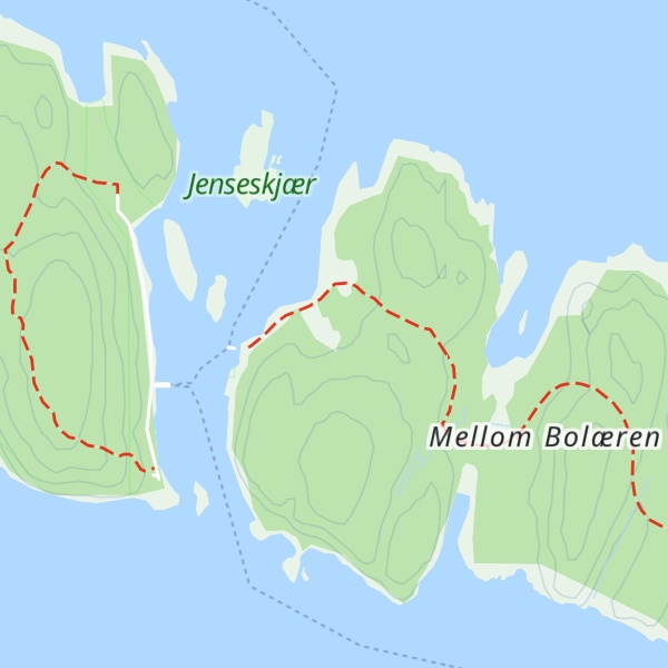 Map of Rønningen