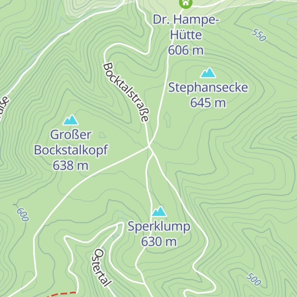 Map of Stephanshütte