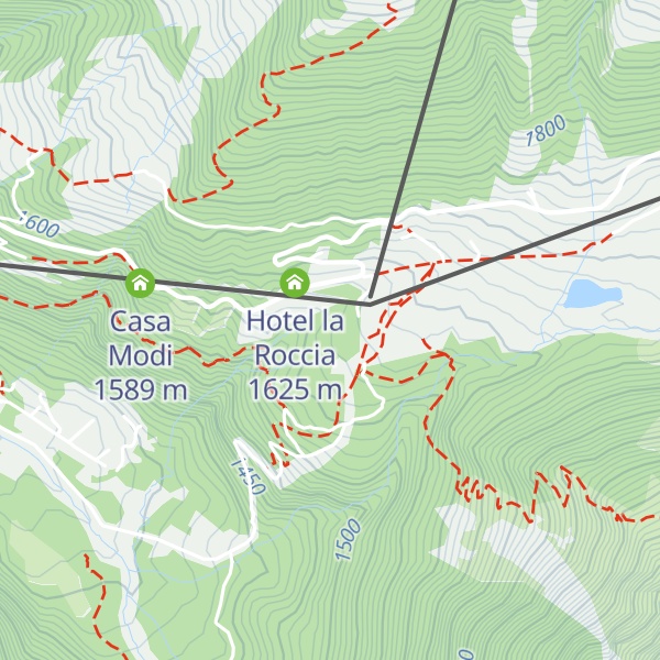 Map of Ex Colonia Vigili del Fuoco