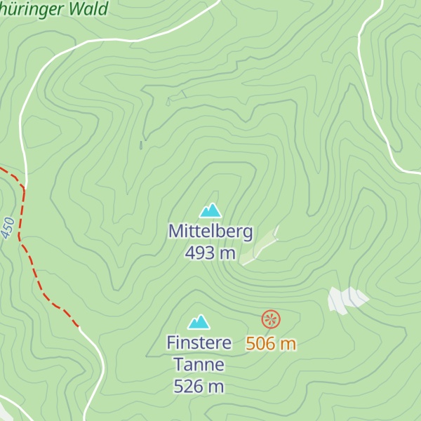 Map of Mittelberg