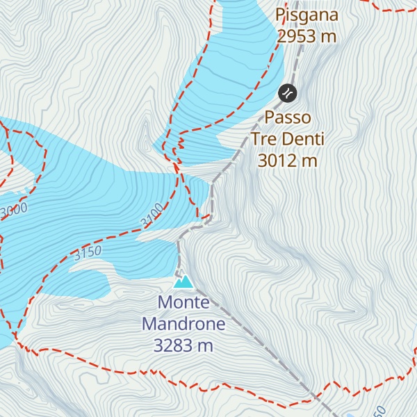Map of Corno di Bedole