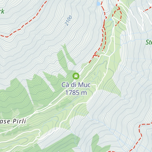 Map of Cà di Muc