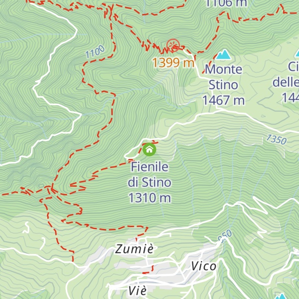 Map of Fienile di Stino