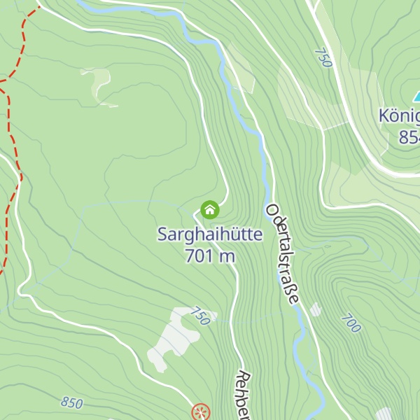 Map of Sarghaihütte