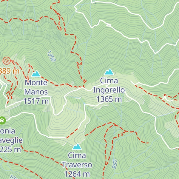 Map of Fienile del Veronese