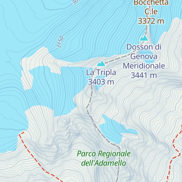 Map of Monte Fumo