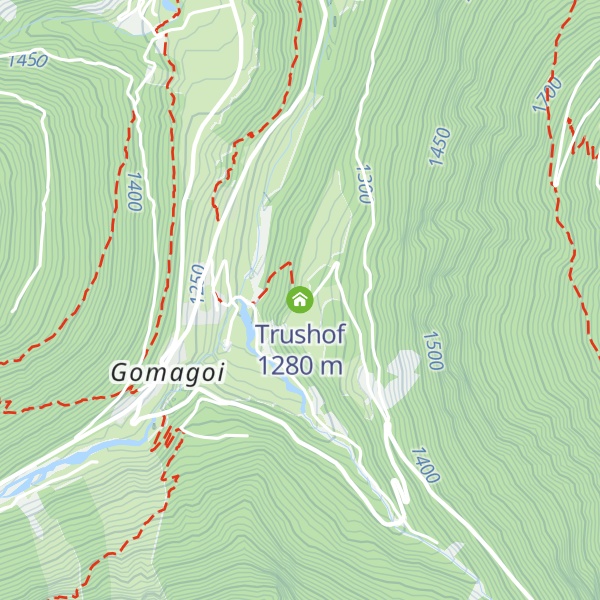 Map of Trushof