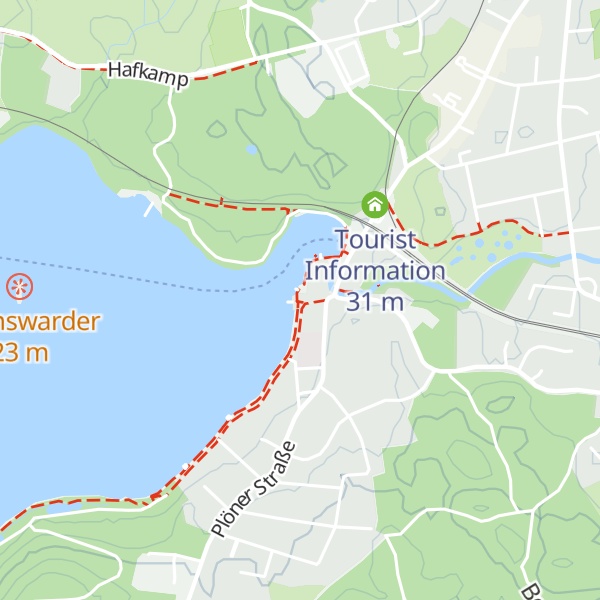 Map of Die Fischerhütte am See