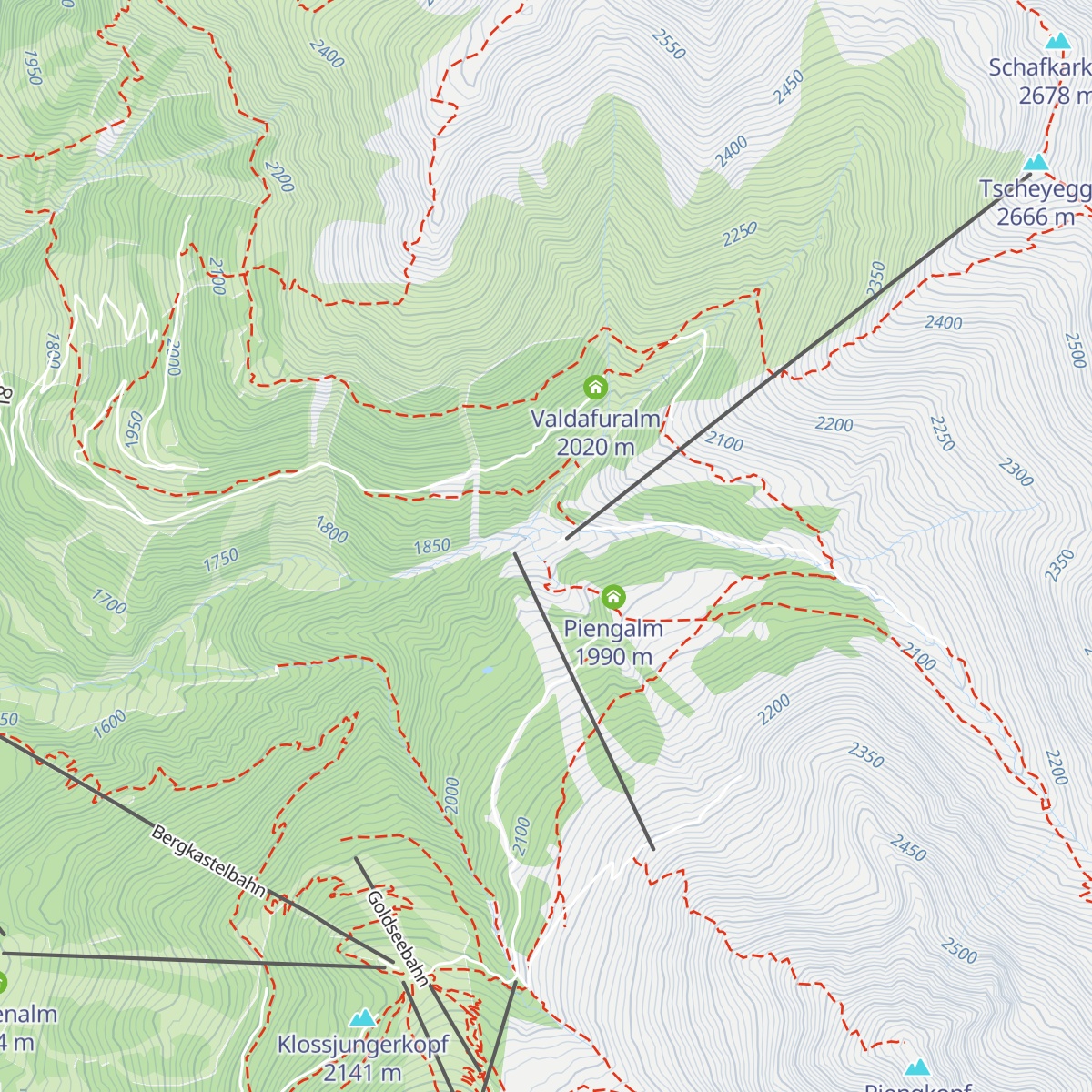 Berghotel DAS JOCHELIUS map