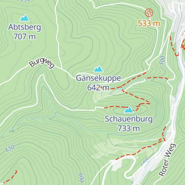 Map of H.-Gotza-Hütte
