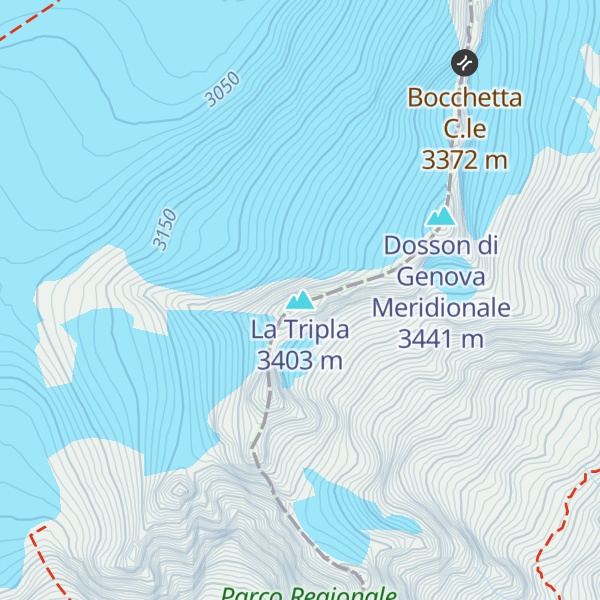 Map of La Tripla