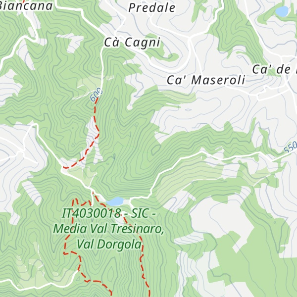 Map of Poggio Tassinara