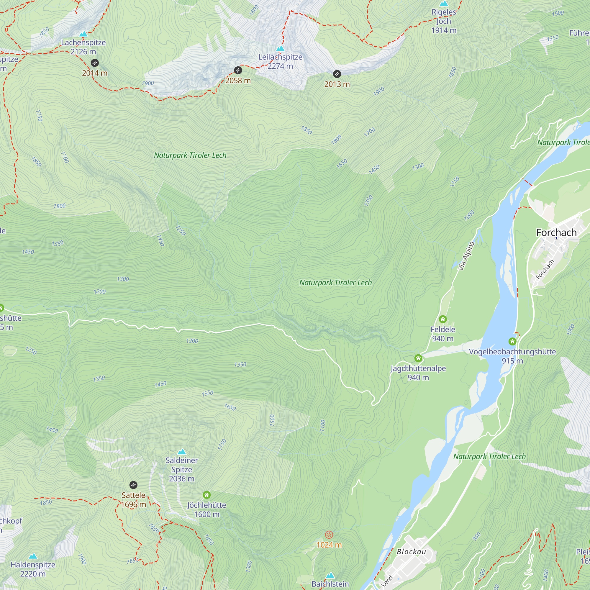 Krottenwaldhütte map