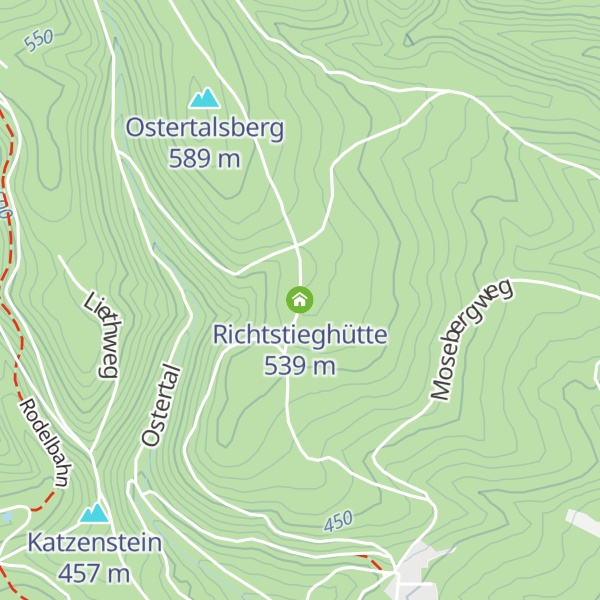 Map of Richtstieghütte