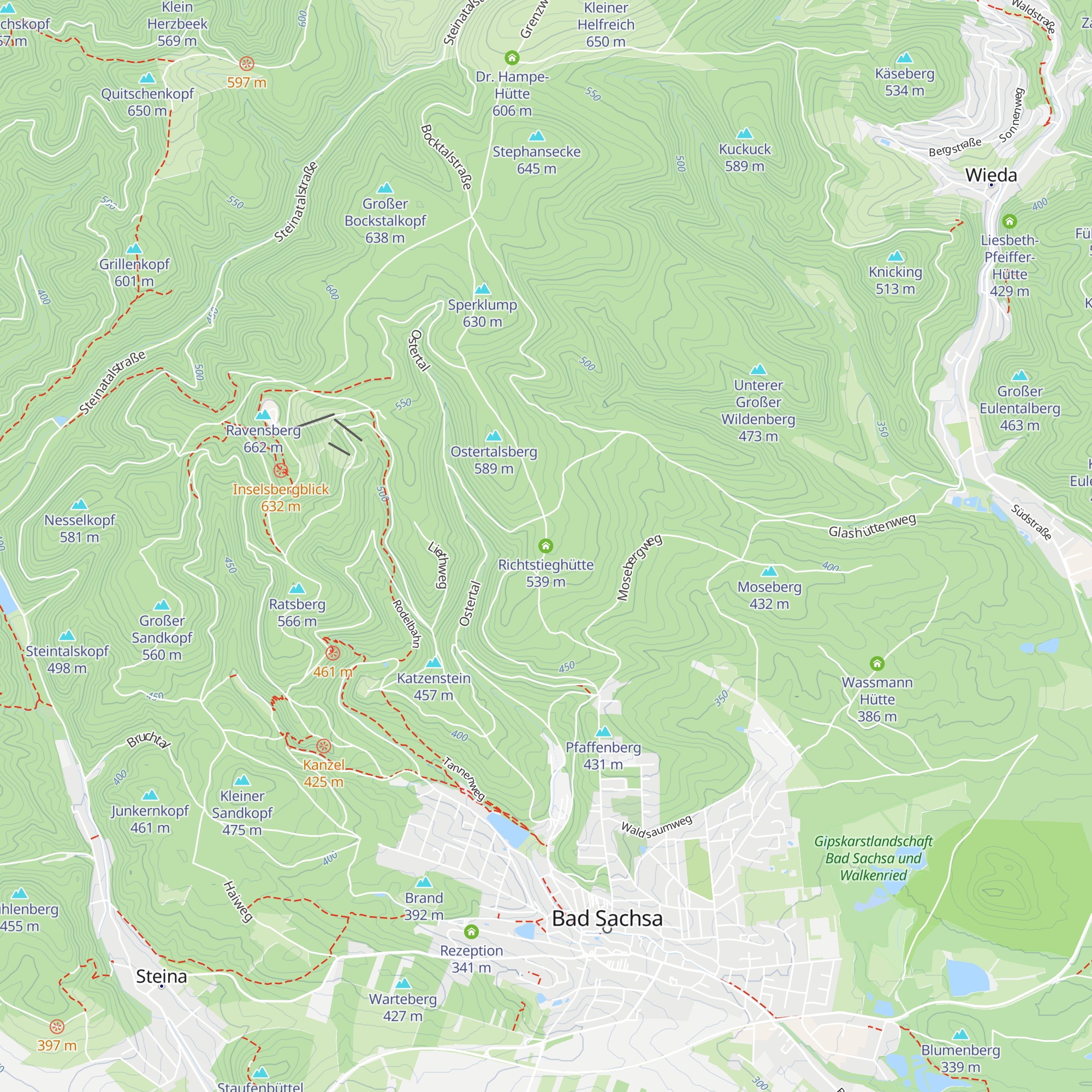 Richtstieghütte map
