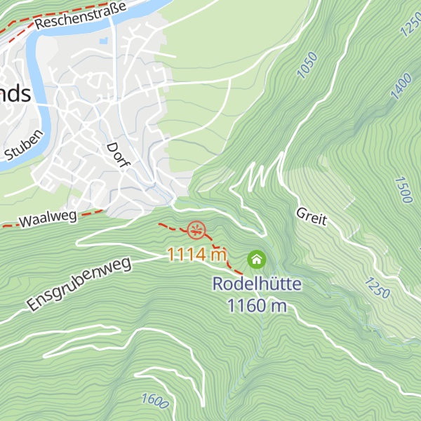 Map of Kraftwerk Pfunds