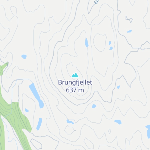 Map of Brungfjellet