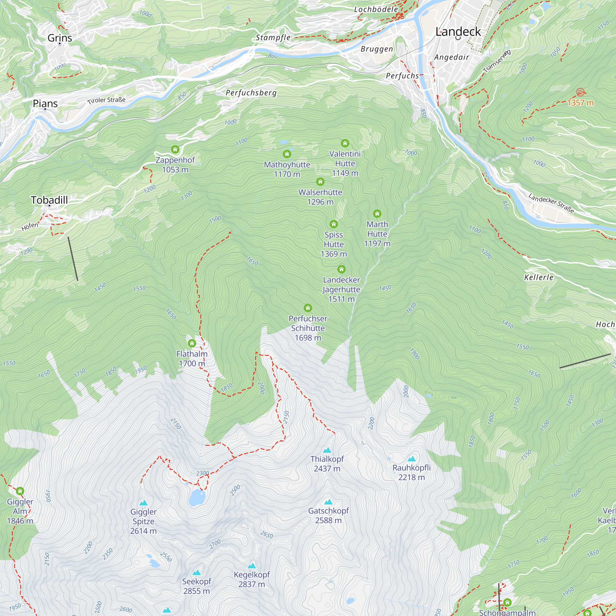 Perfuchser Schihütte map