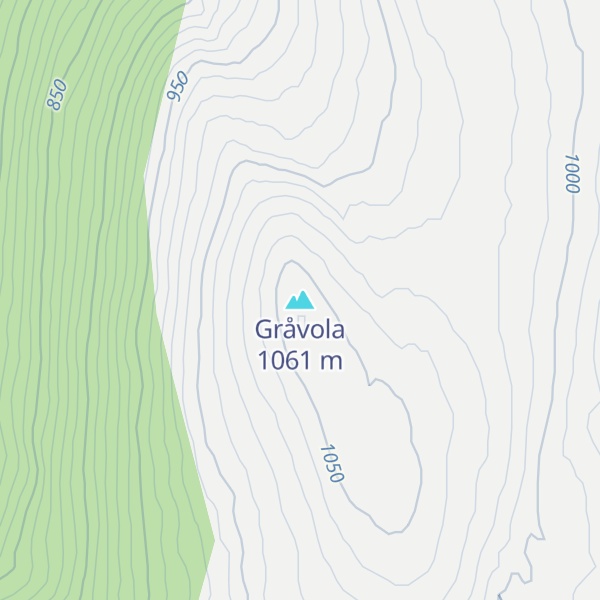 Map of Gråvola