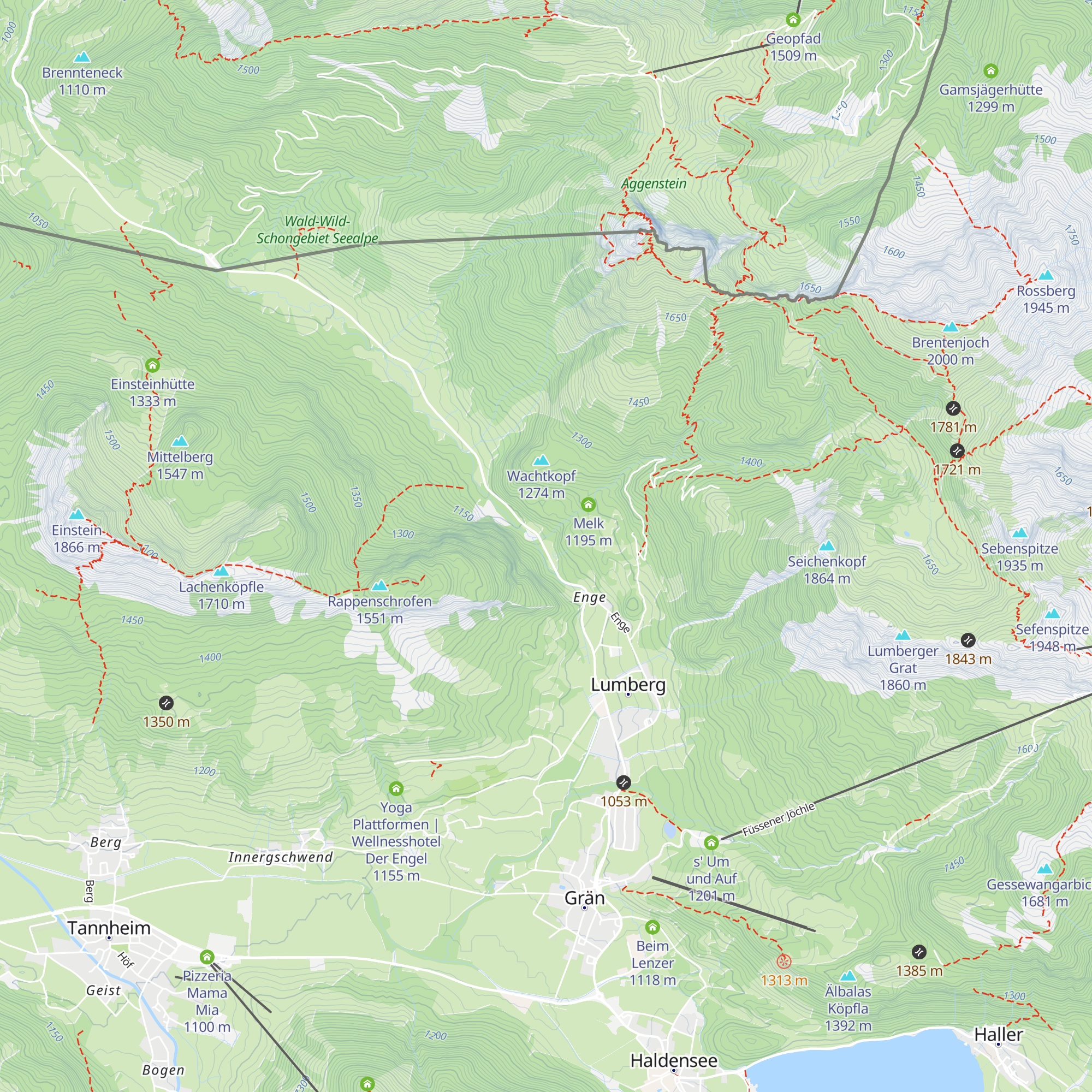 Altes Zollhaus map